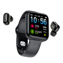 Load image into Gallery viewer, Smart Watch /Earphone Android/ IOS 2 in 1 Unisex - Amuzi
