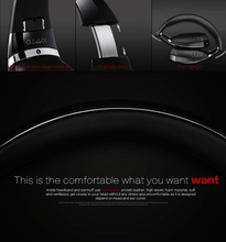 Load image into Gallery viewer, Headphones noise cancelling wireless Bluetooth radio, SD card music gaming  -  Amuzi
