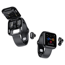 Load image into Gallery viewer, Smart Watch /Earphone Android/ IOS 2 in 1 Unisex - Amuzi
